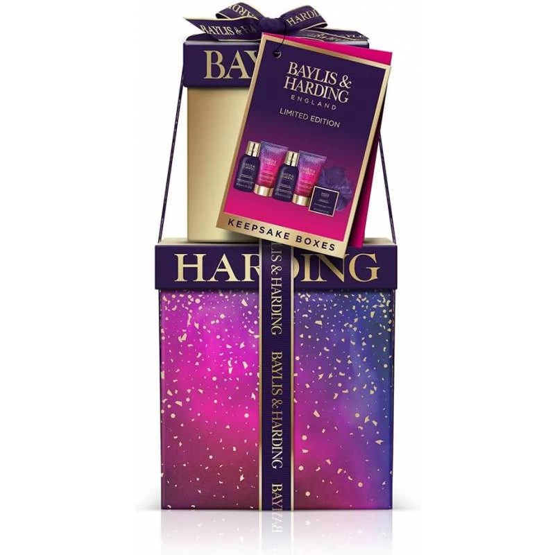 Baylis & Harding Midnight Fig & Pomegranate Luxury Pamper Gift Set - Image 2