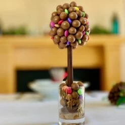 Personalised Malteser And Smarties Funky Sweet Tree 25cm