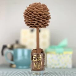 Personalised Buttons Funky Sweet Tree 25cm