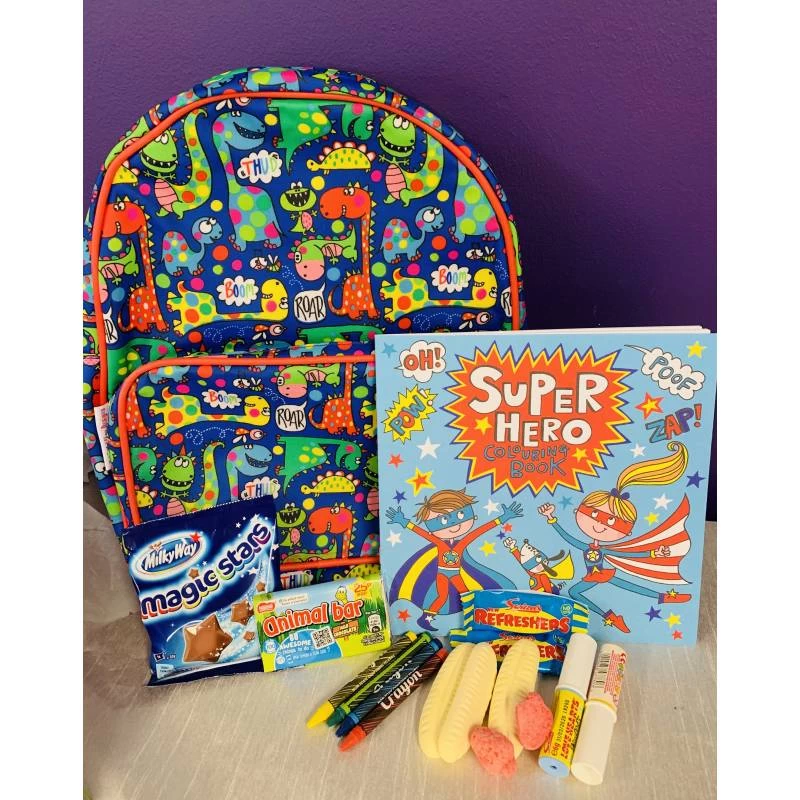 Dinosaurs And Superhero Activity Set