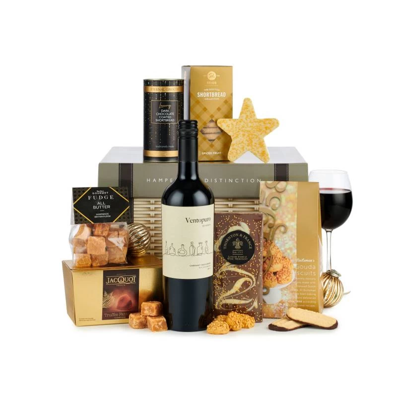 The Rejoice Red Wine Christmas Hamper