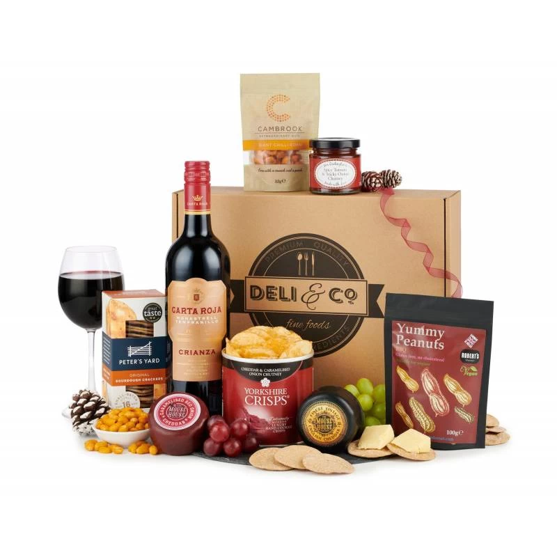 Cheese And Red Wine Hamper