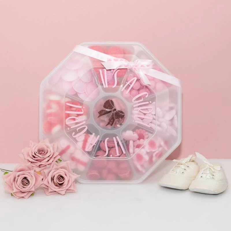 Its A Girl Pink Sweets Platter