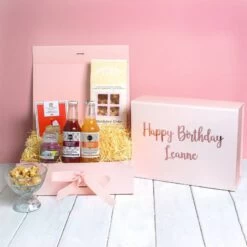 Personalised Cocktails And Yankee Candle Birthday Treats Box