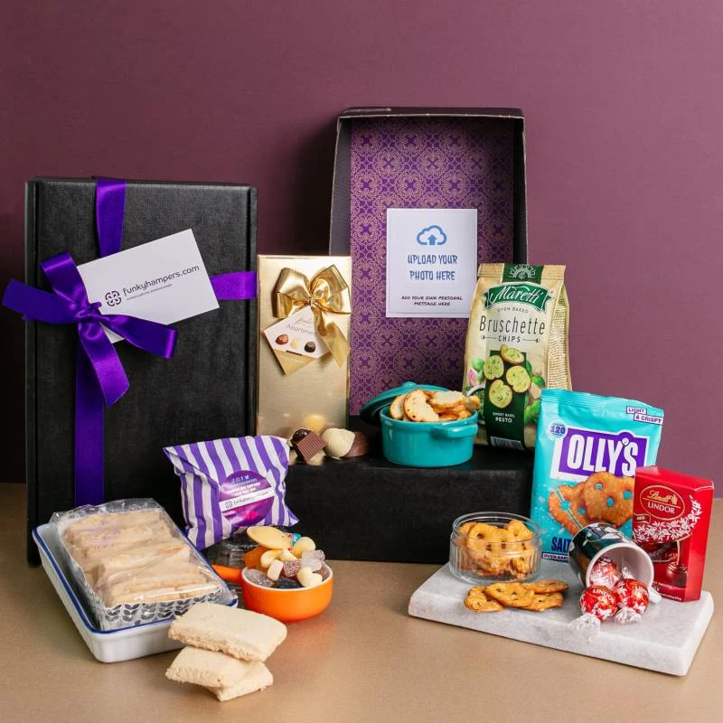 Luxury Snacks And Belgian Chocolate PicBox Hamper