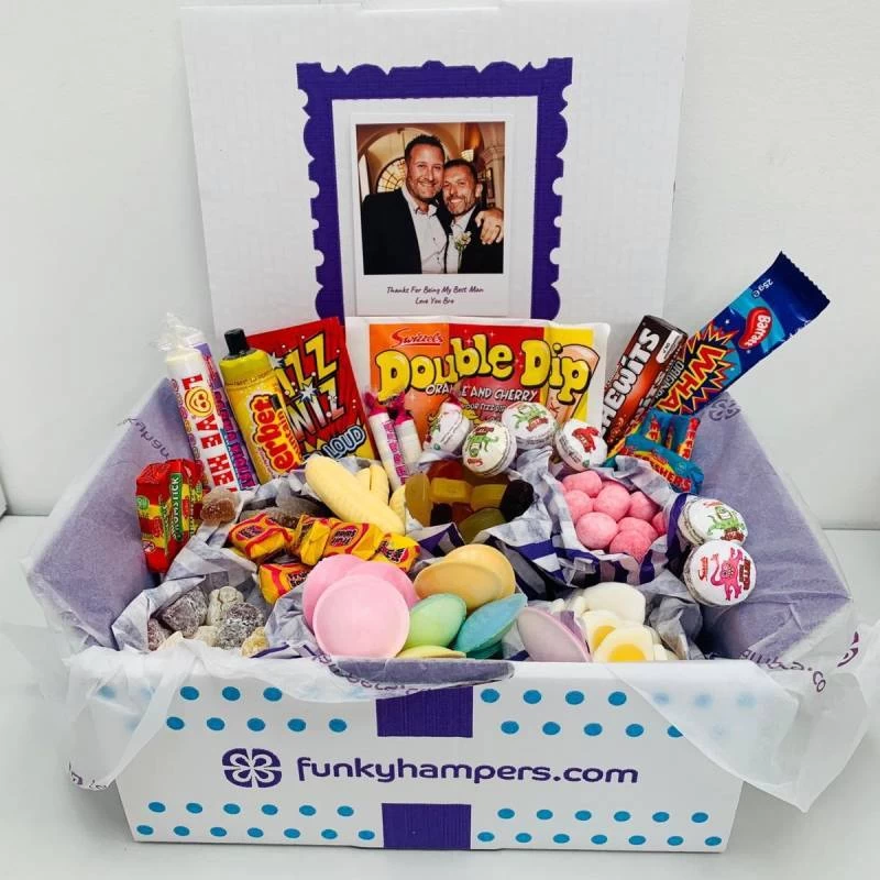 Personalised PicBox Sweet Snack Hamper - Image 3