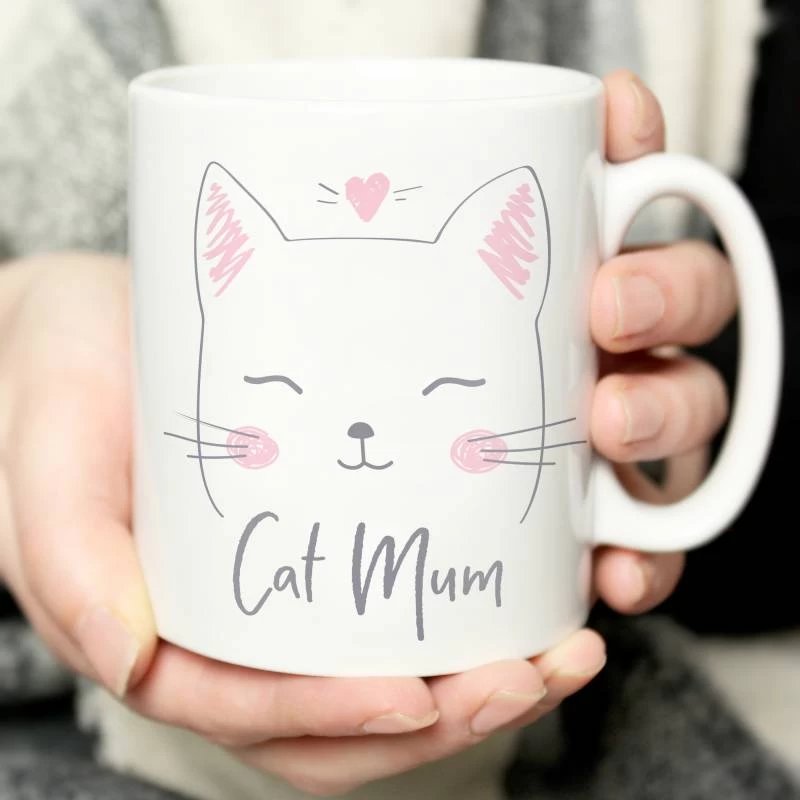 Personalised Cat Mum Mug - Image 2