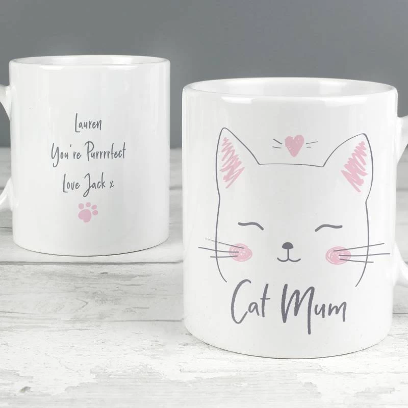 Personalised Cat Mum Mug - Image 3