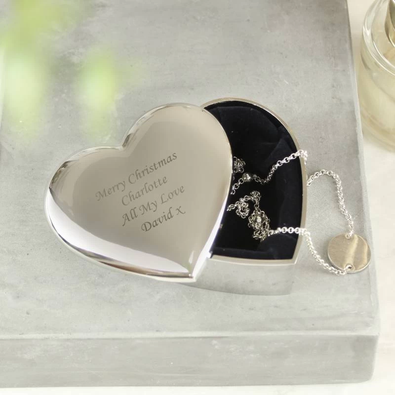 Personalised Heart Trinket Box - Image 2