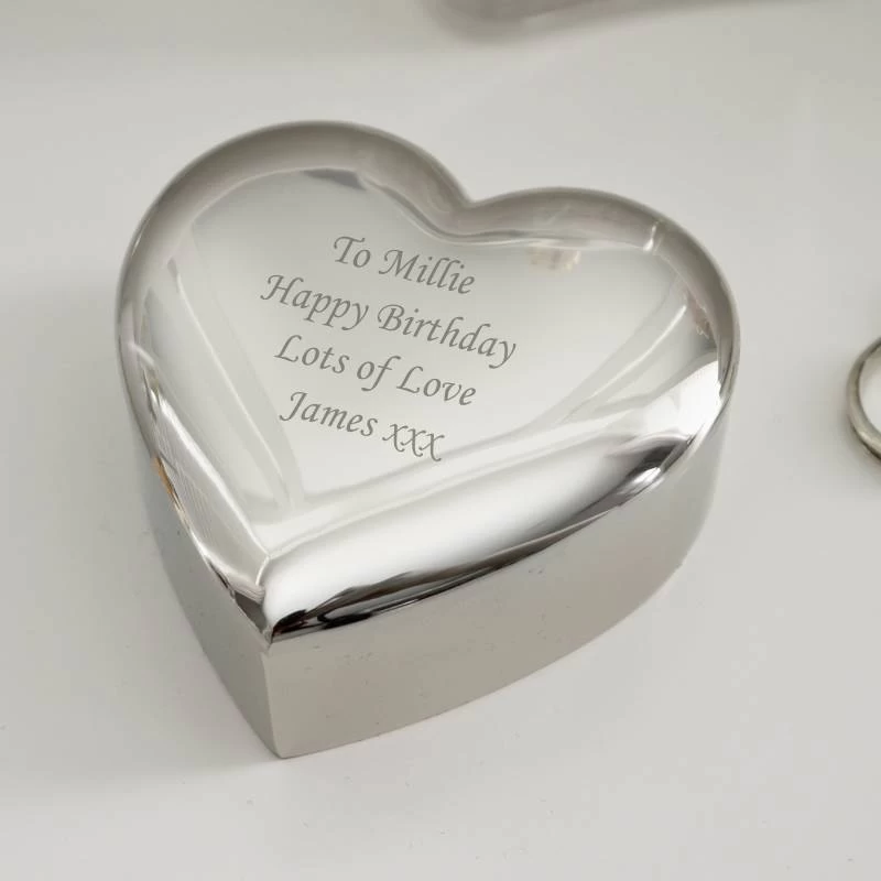 Personalised Heart Trinket Box - Image 3