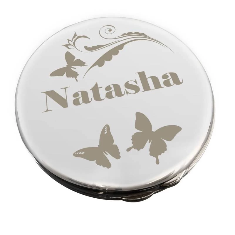 Personalised Butterfly Compact Mirror - Image 2