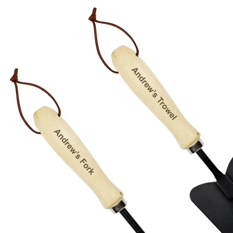 Personalised Fork & Trowel Set - Image 2