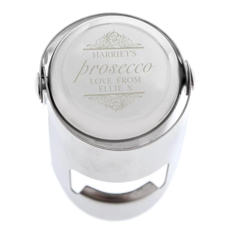 Personalised Prosecco Bottle Stopper - Image 2