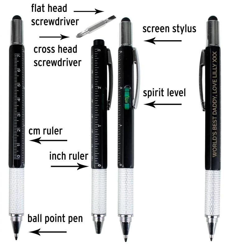 Personalise Free Text Multi Tool Pen - Image 2