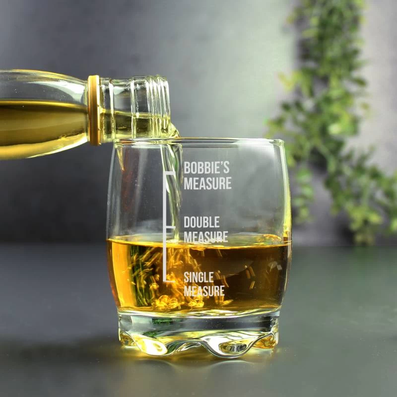 Personalised Measures Whisky Glass - Image 2