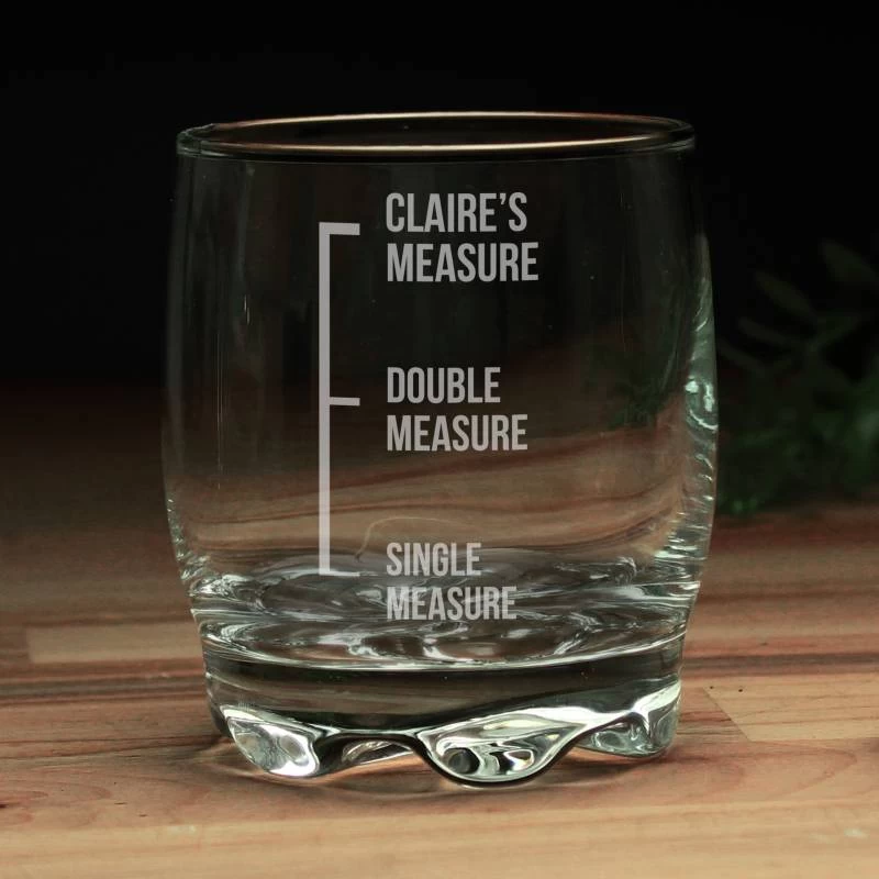 Personalised Measures Whisky Glass - Image 3
