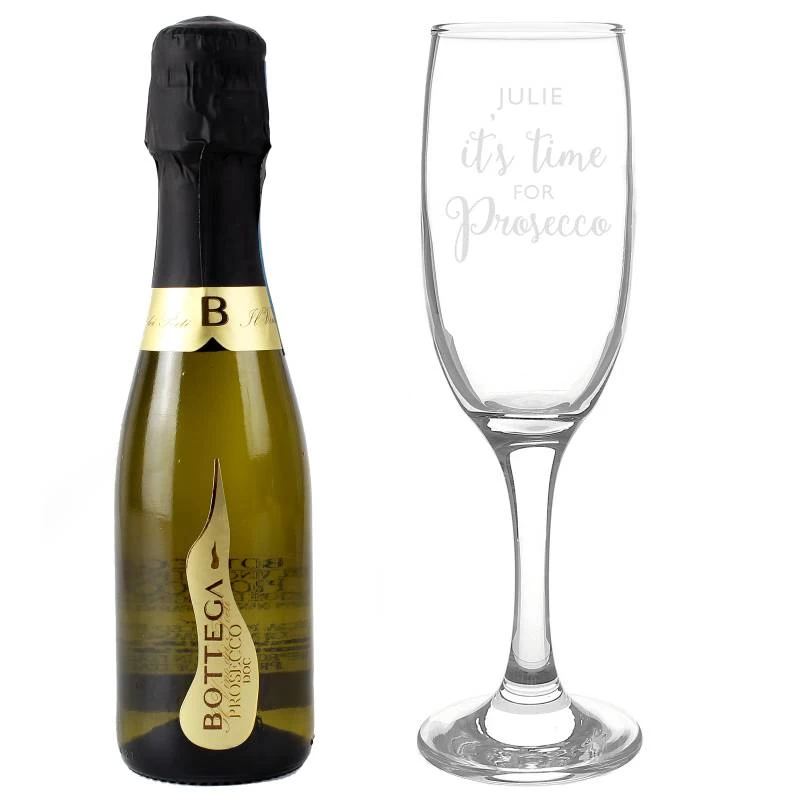 Personalised Its Time For Prosecco Set - Image 2