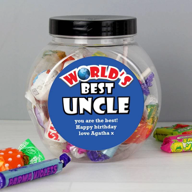 Personalised Fathers Day Sweet Jar - Image 2