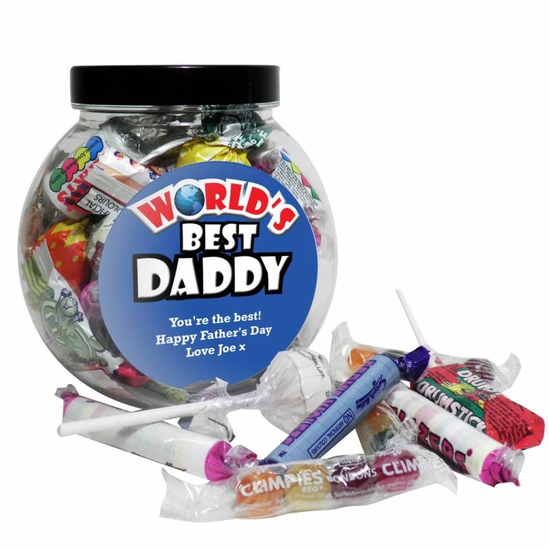 Personalised Fathers Day Sweet Jar - Image 3