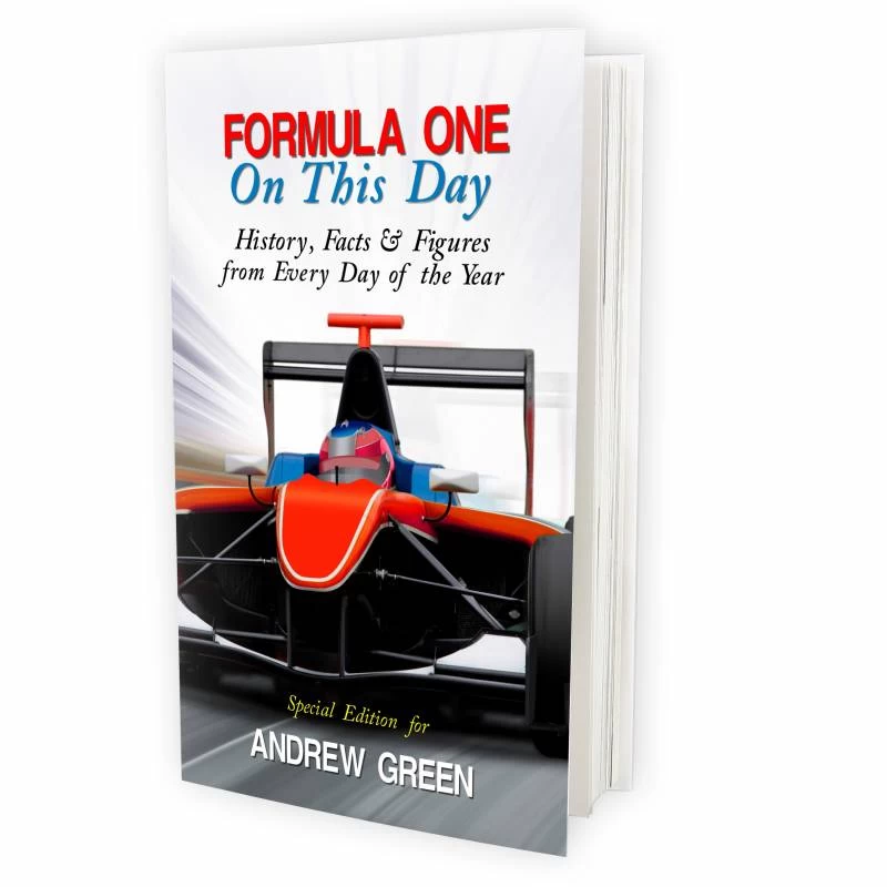 Personalised Formula 1 On This Day Book - Image 3