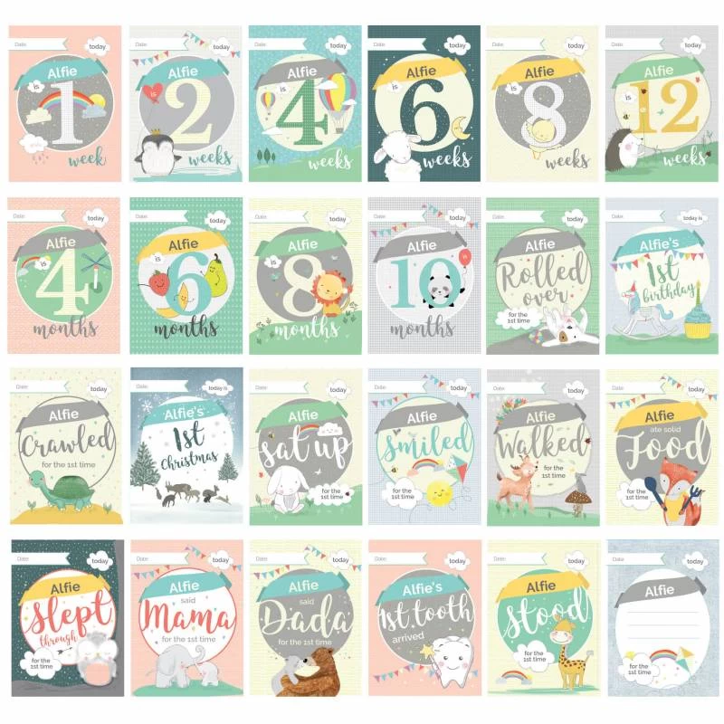 Personalised Baby Cards For Milestone Moments - Image 2