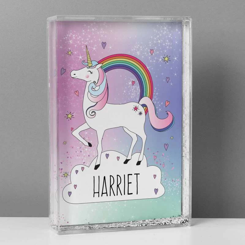 Personalised Unicorn Glitter Shaker - Image 2