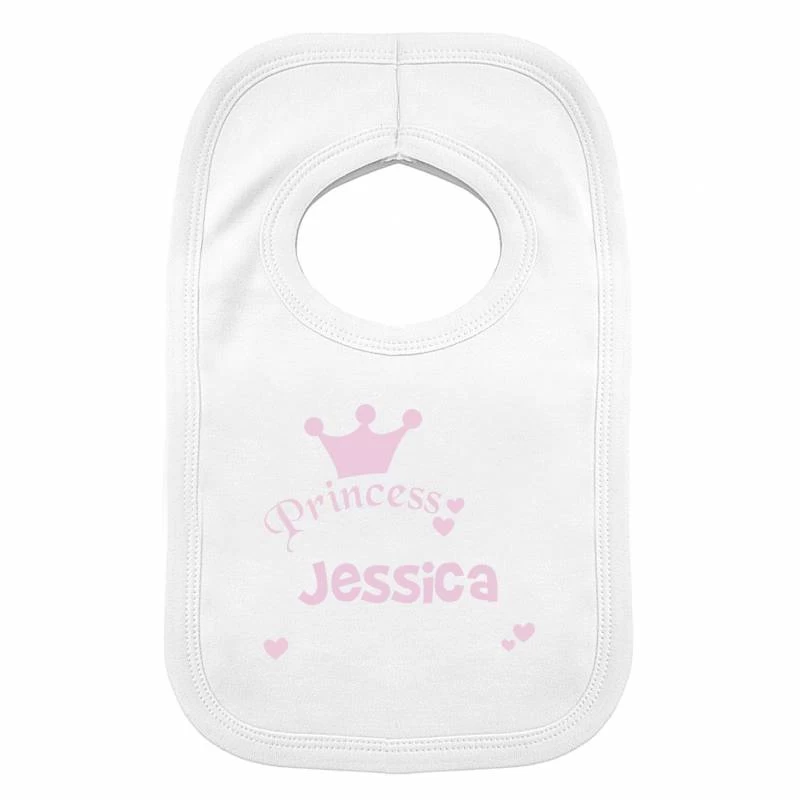 Personalised Princess Bib - Image 2