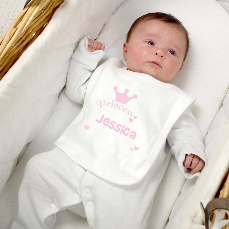 Personalised Princess Bib - Image 3