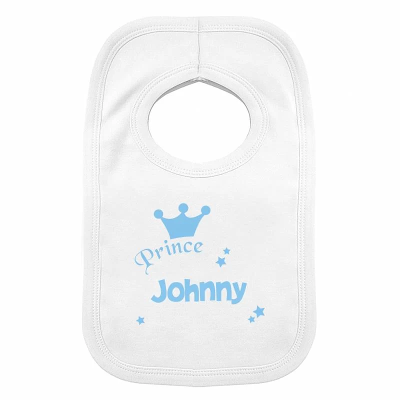 Personalised Prince Bib - Image 3
