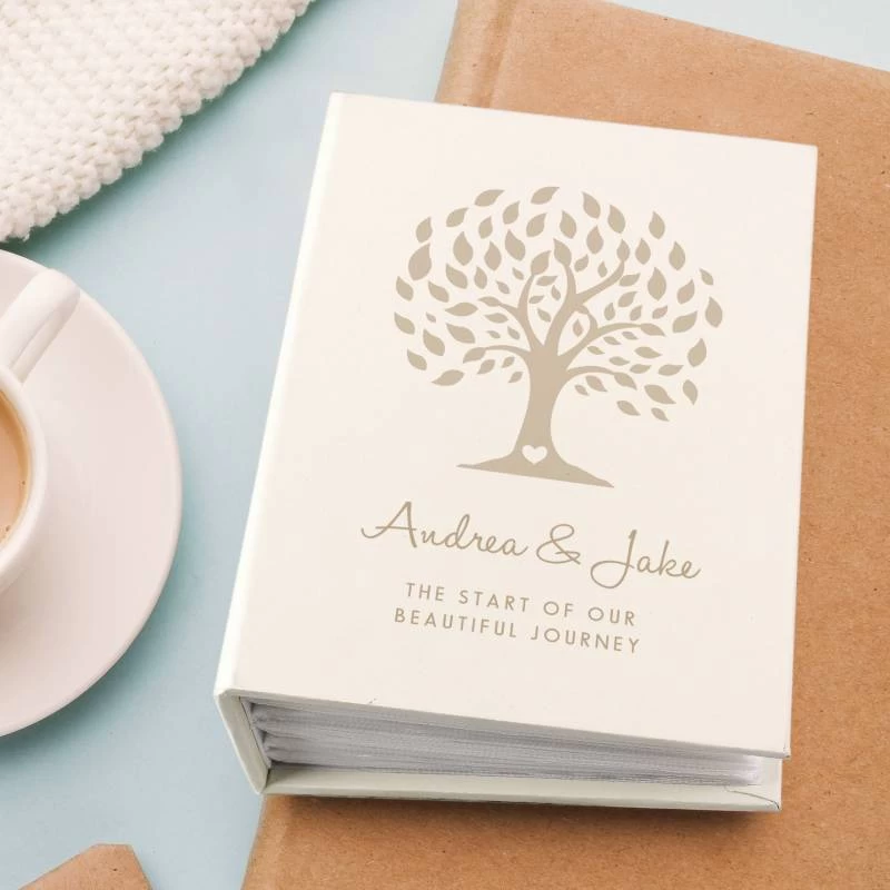 Personalised Family Tree 6x4 Photo Album With Sleeves