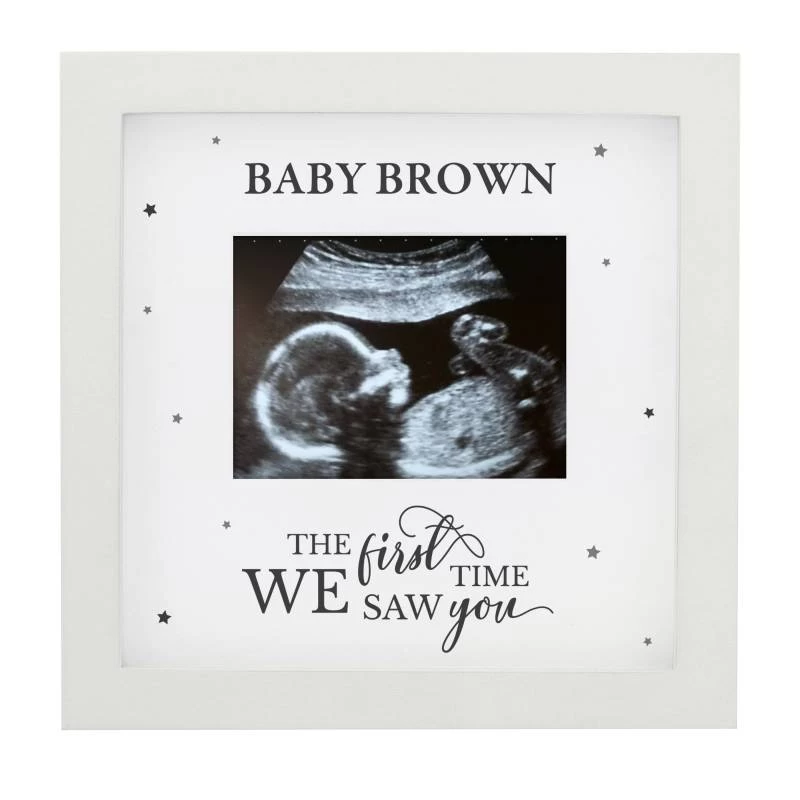 Personalised 'All Things Grow' 4 X 3 Baby Scan Frame - Image 2