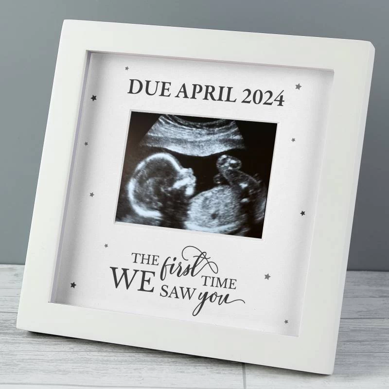 Personalised 'All Things Grow' 4 X 3 Baby Scan Frame - Image 3