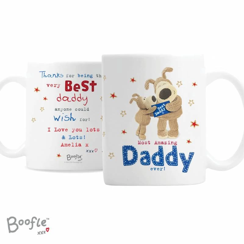Personalised Boofle Most Amazing Daddy Mug - Image 3