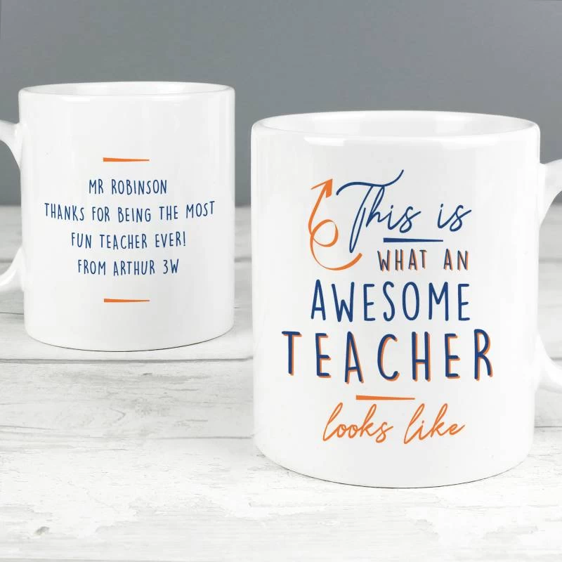 Personalised This Is What Awesome Looks Like Mug - Image 2