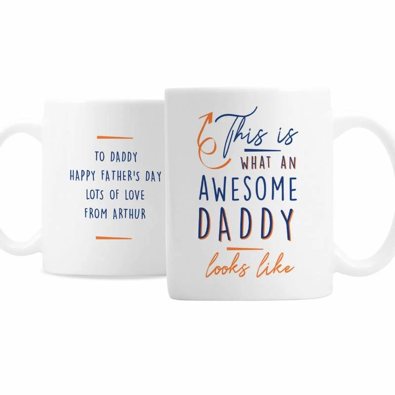 Personalised This Is What Awesome Looks Like Mug - Image 3