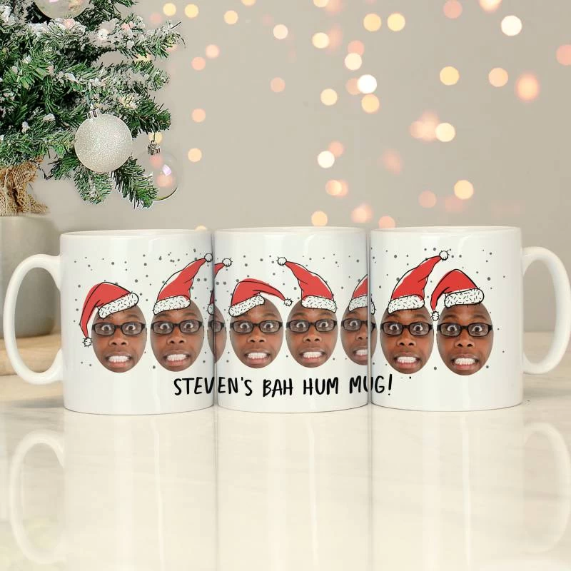 Personalised Photo Upload Santa Mug - Image 2