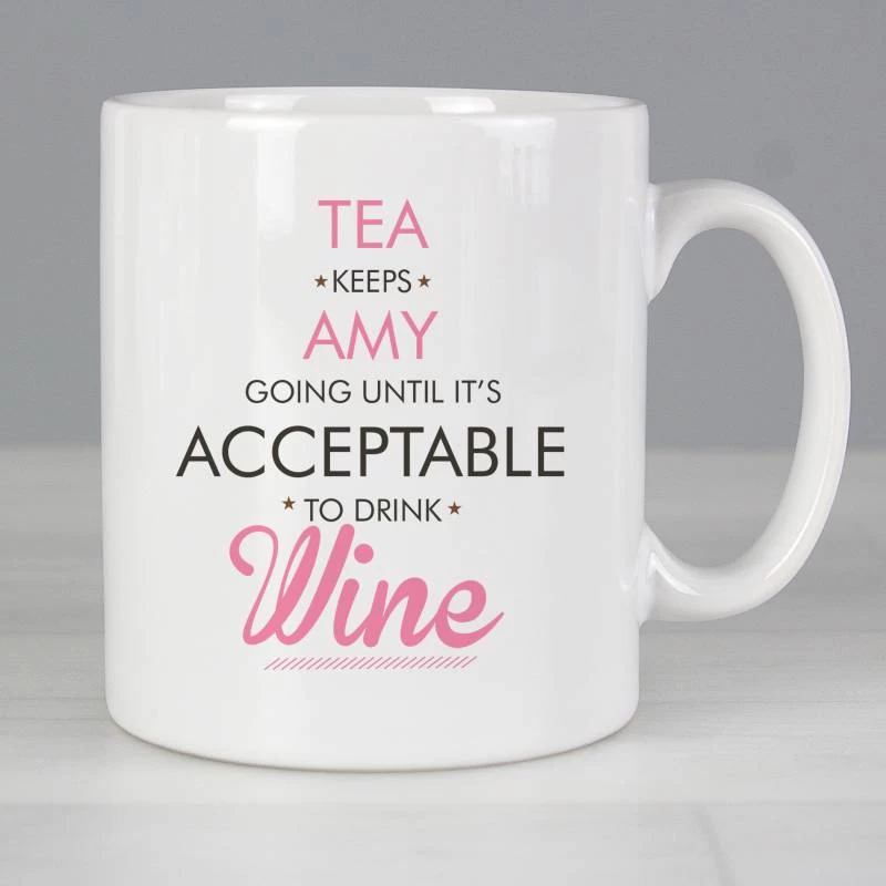 Personalised Acceptable To Drink Mug - Image 3
