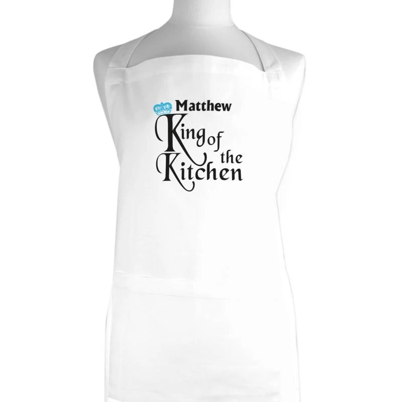 Personalised King Of The Kitchen Apron - Image 3