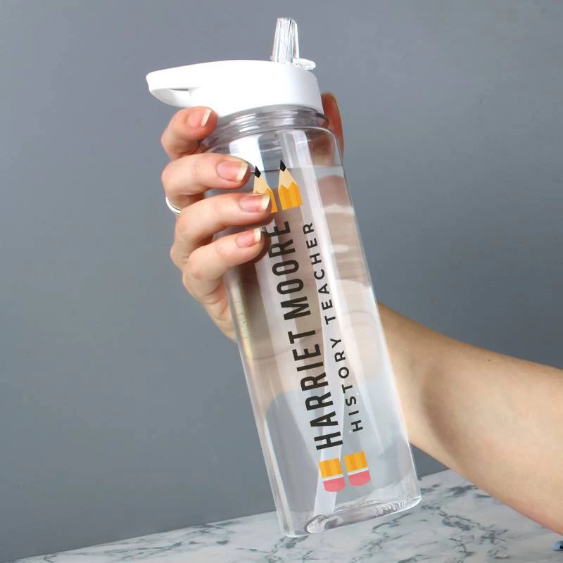 Personalised Teacher Water Bottle - Image 2