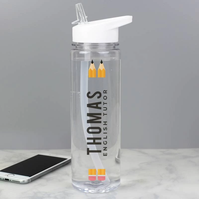 Personalised Teacher Water Bottle - Image 3