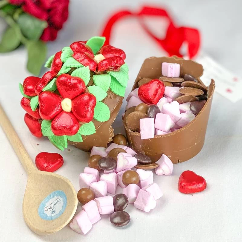 Red Chocolate Smash Flower Pot - Image 2