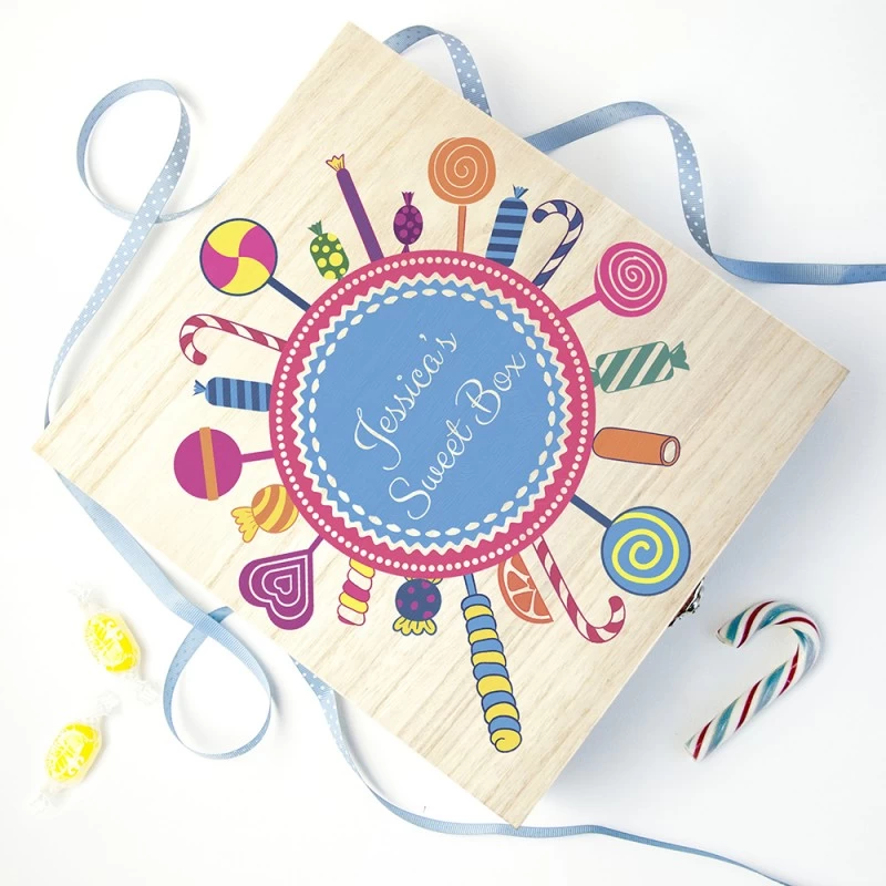 Personalised Christmas Sweetie Box