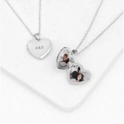 Personalised Photo Heart Locket