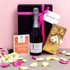 Thank You Prosecco And Chocolates Hamper
