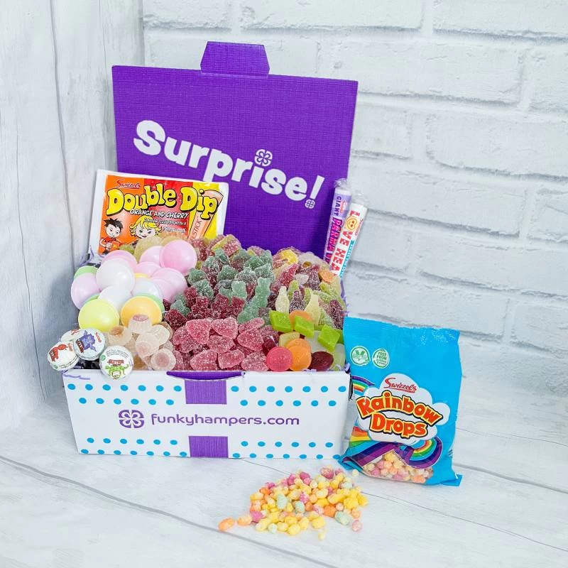 Vegetarian Retro Sweet Tuck Box - Image 2